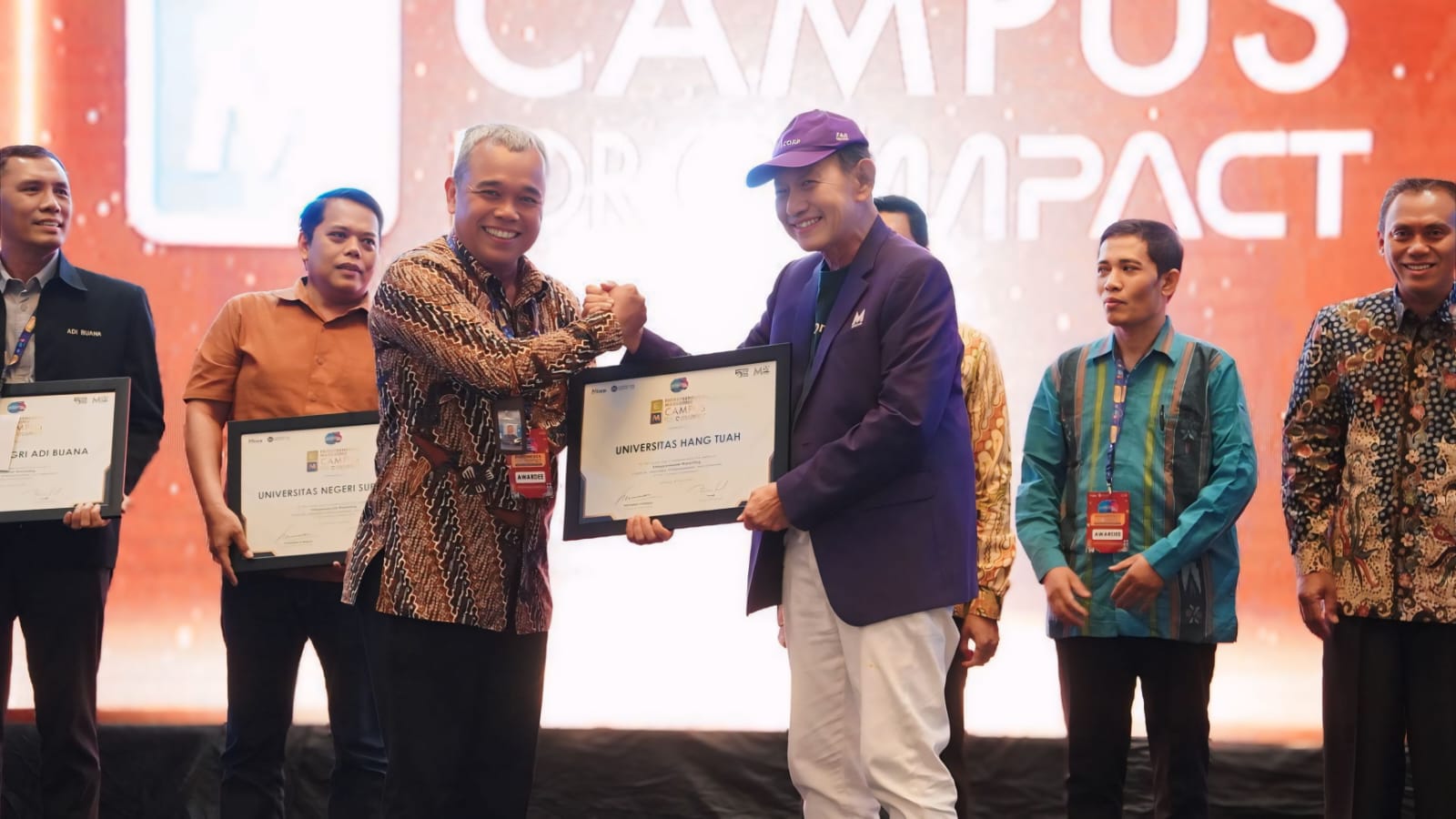 Universitas Hang Tuah Raih Penghargaan di Indonesia Marketing Festival 2025