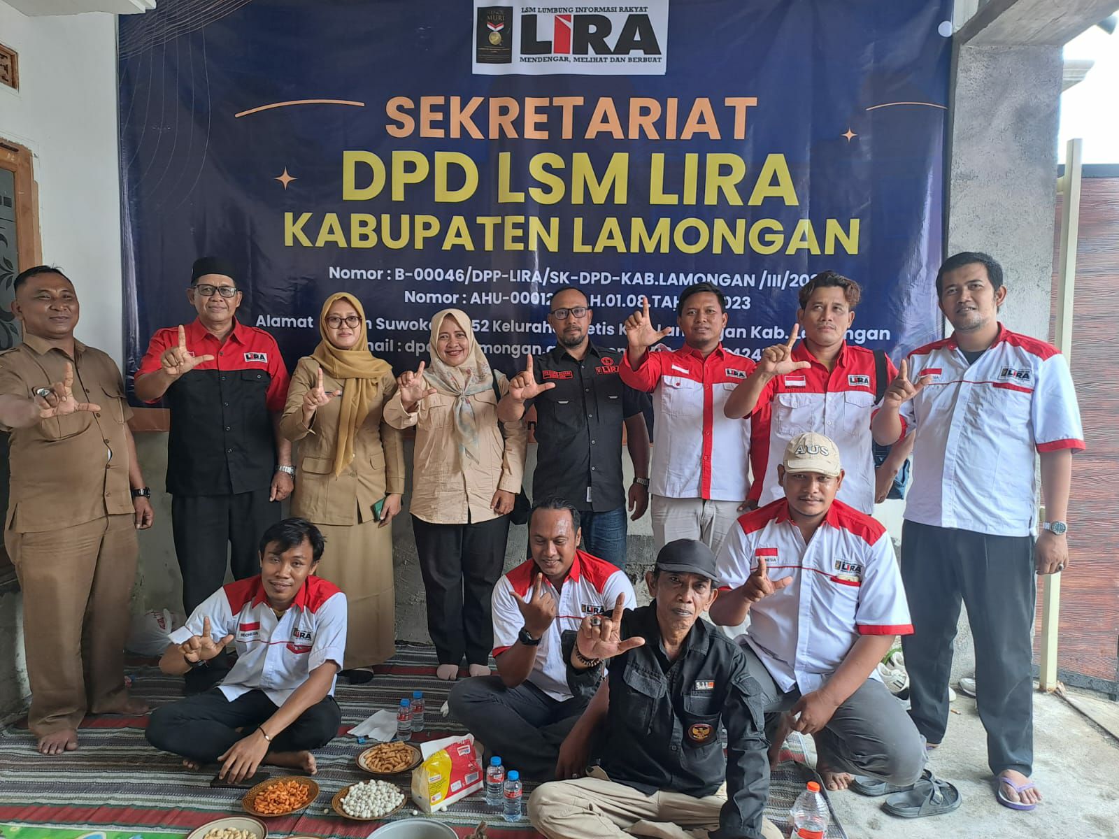 BUPATI DPD LSM LIRA TEGASKAN “LSM LIRA DI LAMONGAN HANYA ADA SATU