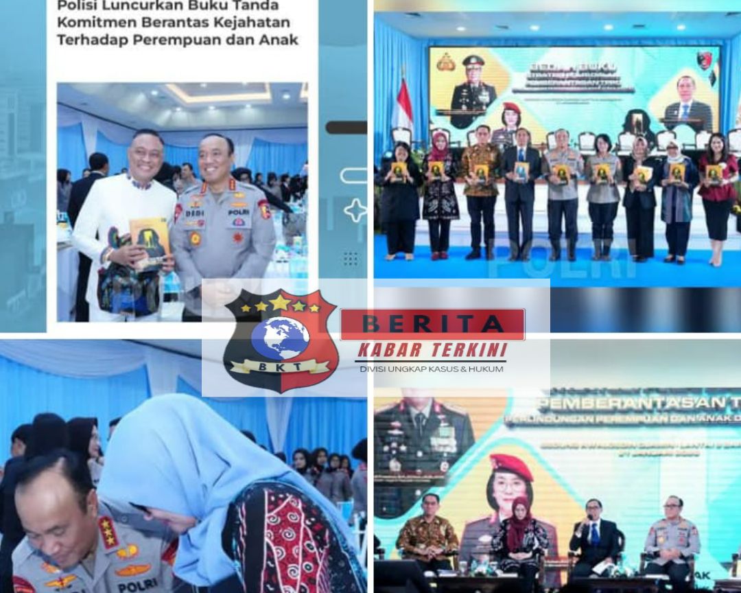 POLRI LUNCURKAN DAN BEDAH BUKU &ldquo;STRATEGI POLRI DALAM PEMBERANTASAN TPPO: PERLINDUNGAN PEREMPUAN DAN ANAK DI ERA DIGITAL&rdquo;, NEGASKAN KOMITMEN MEMBERANTAS PERDAGANGAN ORANG