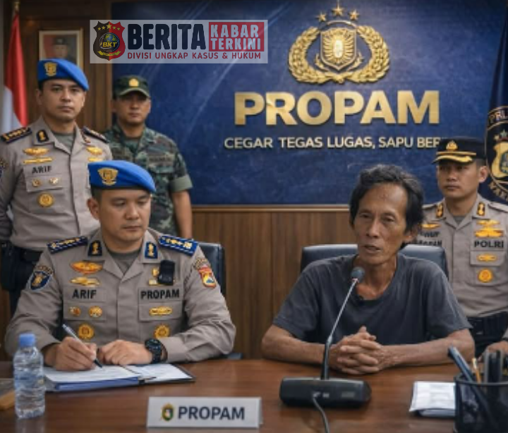 POLDA METRO JAYA JELASKAN KASUS PEMERIKSAAN PEDAGANG ES KUE TRADISIONAL KEMAYORAN – PROPAM PERIKSA AIPTU IKHWAN MULYADI, PENELITIAN LABORATORIUM KONFIRMASI PRODUK AMAN LAYAK KONSUMSI