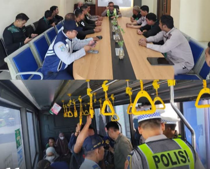 Satlantas Polres Gresik Gelar “Polantas Menyapa” Bersama Pengemudi Bus Trans Jatim di Terminal Bunder Gresik, Dorong Peningkatan Keamanan dan Keselamatan Lalu Lintas yang Terpadu