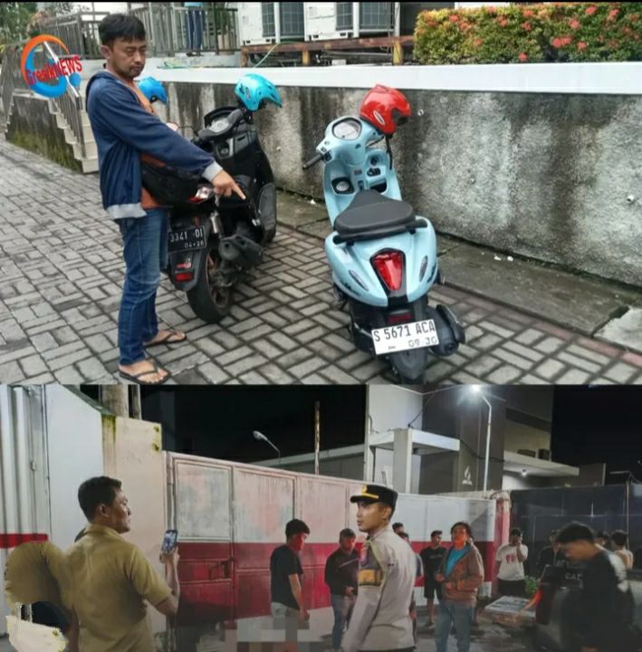 DUGAAN PENCURIAN KENDARAAN DI KOS-KOSAN GRESIK BERUJUNG TRAGIS: SATU TERDUGA PELAKU TEWAS SETELAH DIHAKIMI WARGA, SATU LAINNYA KRITIS