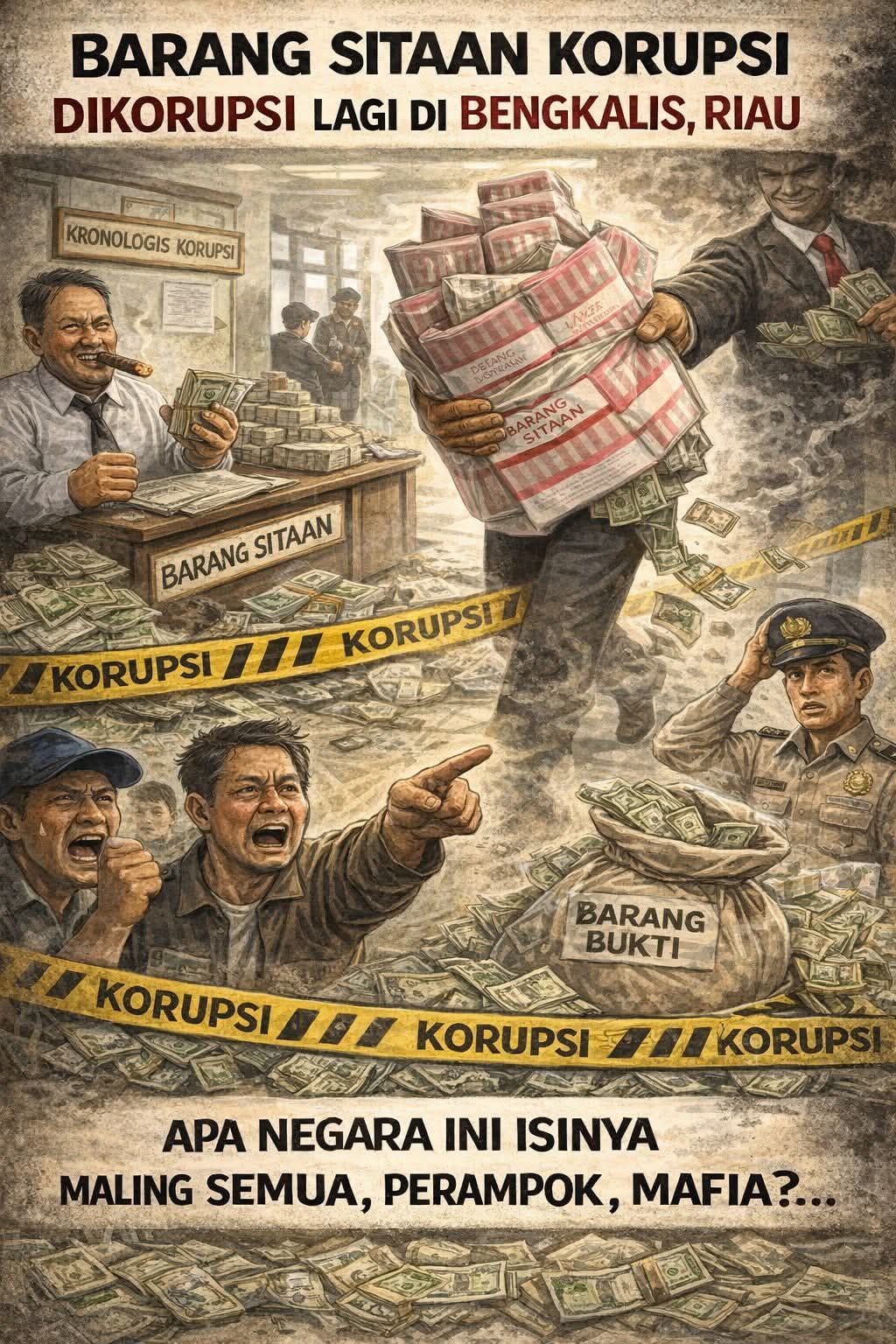 Skandal Korupsi Barang Sitaan Negara: Ketika Keadilan Tergerus dan Kepercayaan Publik Terancam Erosi