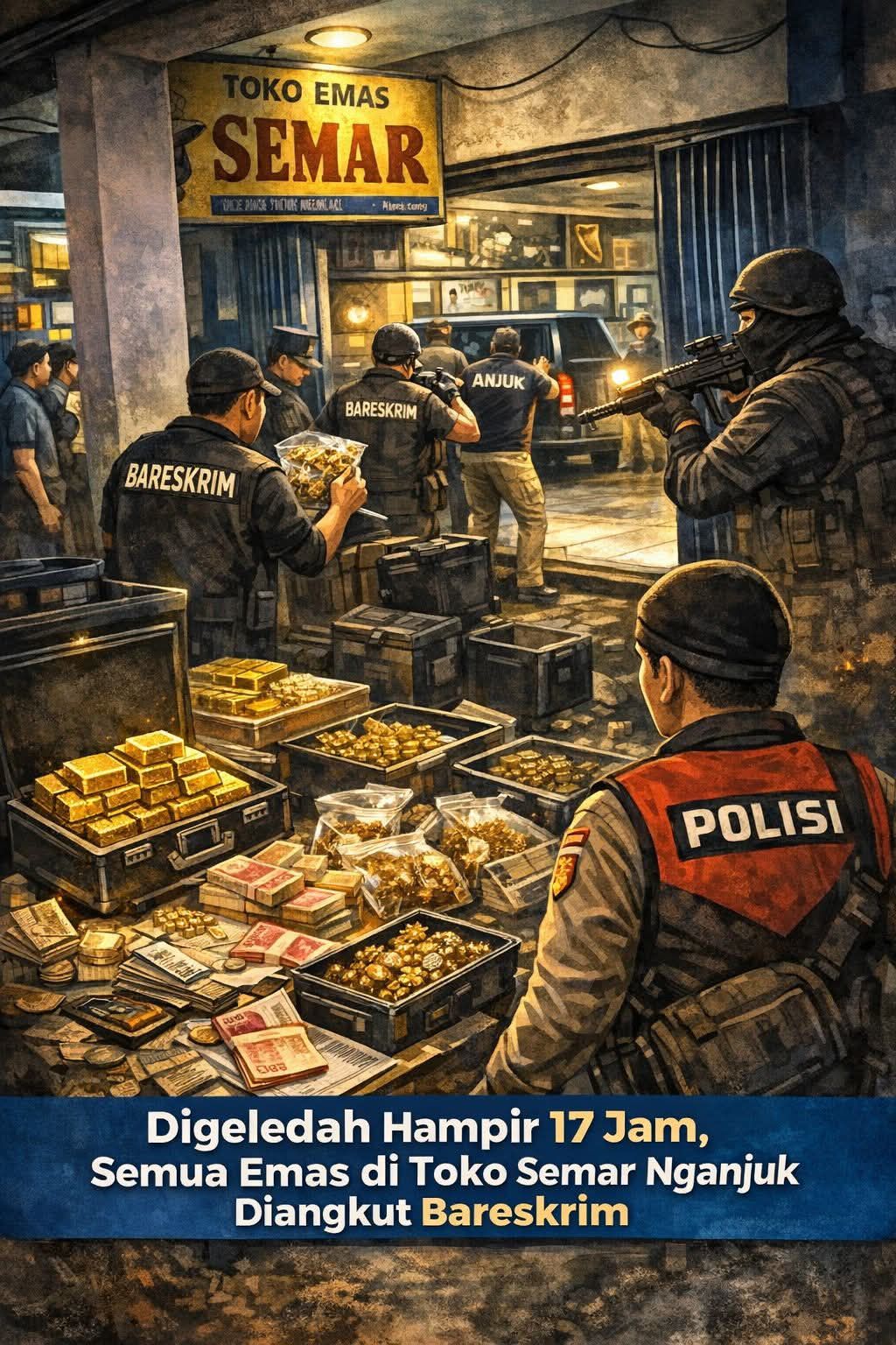 Etalase Kosong, Garis Polisi Terpasang: Ketika Penegakan Hukum Mengguncang Kepercayaan Publik dan Pasar