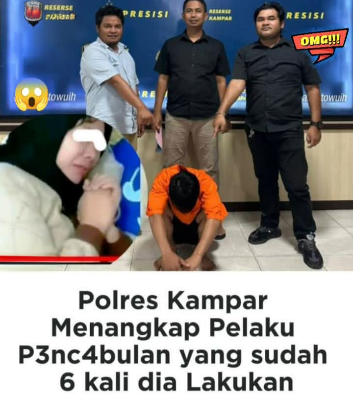 POLRES KAMPAR BERHASIL TANGKAP PELAKU PENCAIRAN TERHADAP ANAK DI BAWAH UMUR – POLRES KAMPAR TANGKAP MA (18) SEBAGAI PELAKU YANG DIDUGA MELAKUKAN PENCAIRAN SEBANYAK 6 KALI – LAPORAN DARI IBU KORBAN SETELAH DAPAT INFORMASI DARI TETANGGA