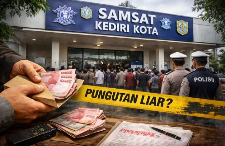 Dugaan Calo di Samsat, Polres Kediri Kota Bantah dan Tegaskan Tidak Ada Pelanggaran