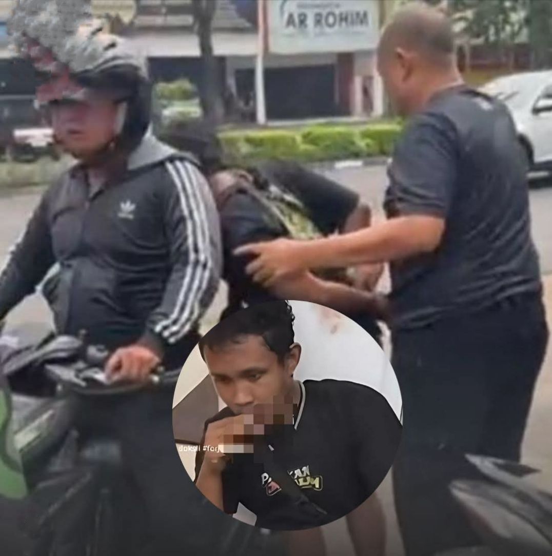 POLISI UNGKAP IDENTITAS PELAKU JAMBRET PONSEL DI SURABAYA, TERDAPATKAN WAHYU TRI H (25) WARGA NGAGEL REJO, DITANGKAP SETELAH KEJAR-KEJARAN
