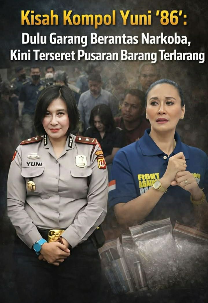 Kisah Kompol Yuni “86”: Dari Srikandi Garang Berantas Narkoba hingga Terseret Pusaran Barang Terlarang, Kejatuhan yang Pecahkan Citra Aparat Penegak Hukum