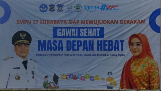 SMPN 27 Surabaya Luncurkan Gerakan “Gawai Sehat, Masa Depan Hebat”: Membangun Generasi Cerdas dan Aman di Ruang Digital