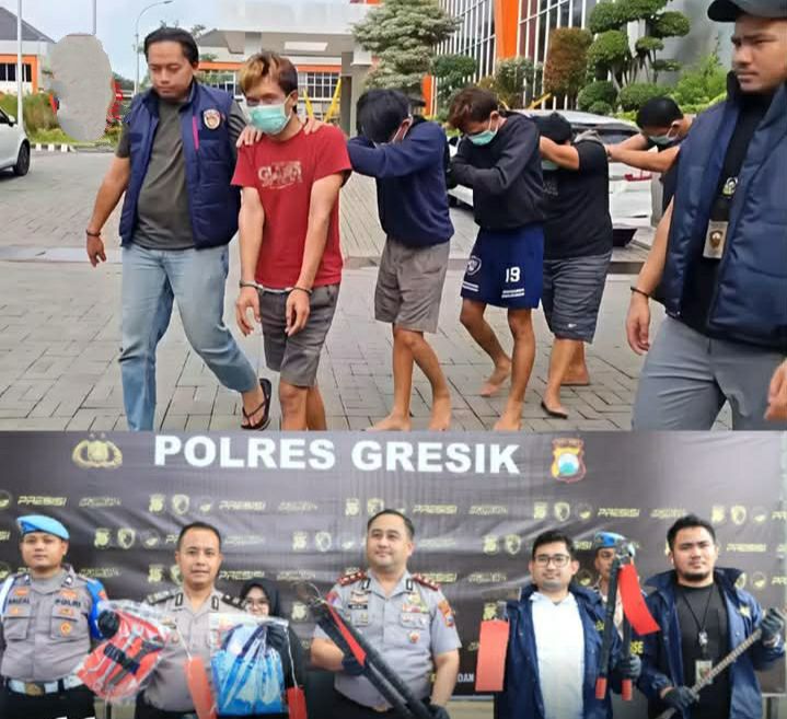 Polres Gresik Bongkar Sindikat Pencuri Kabel PLN, Rugikan Negara Rp336 Juta