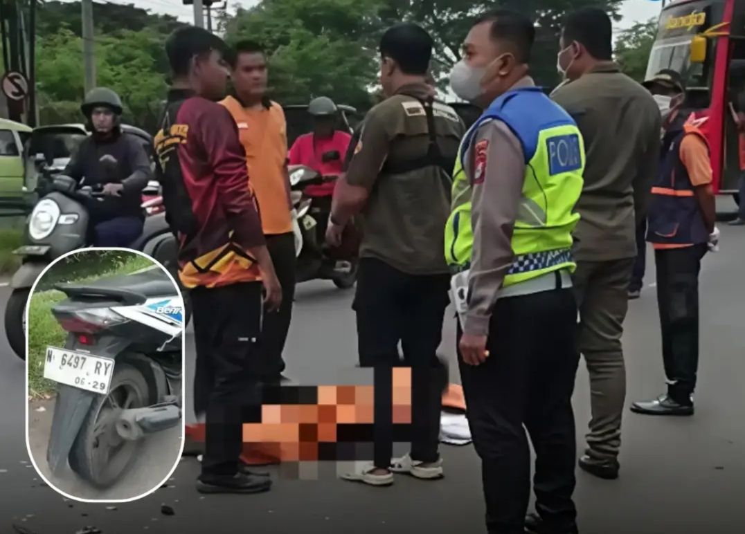 Tragis! Pengendara Motor Tertabrak Truk di Tambak Langon Surabaya, Sopir Kabur
