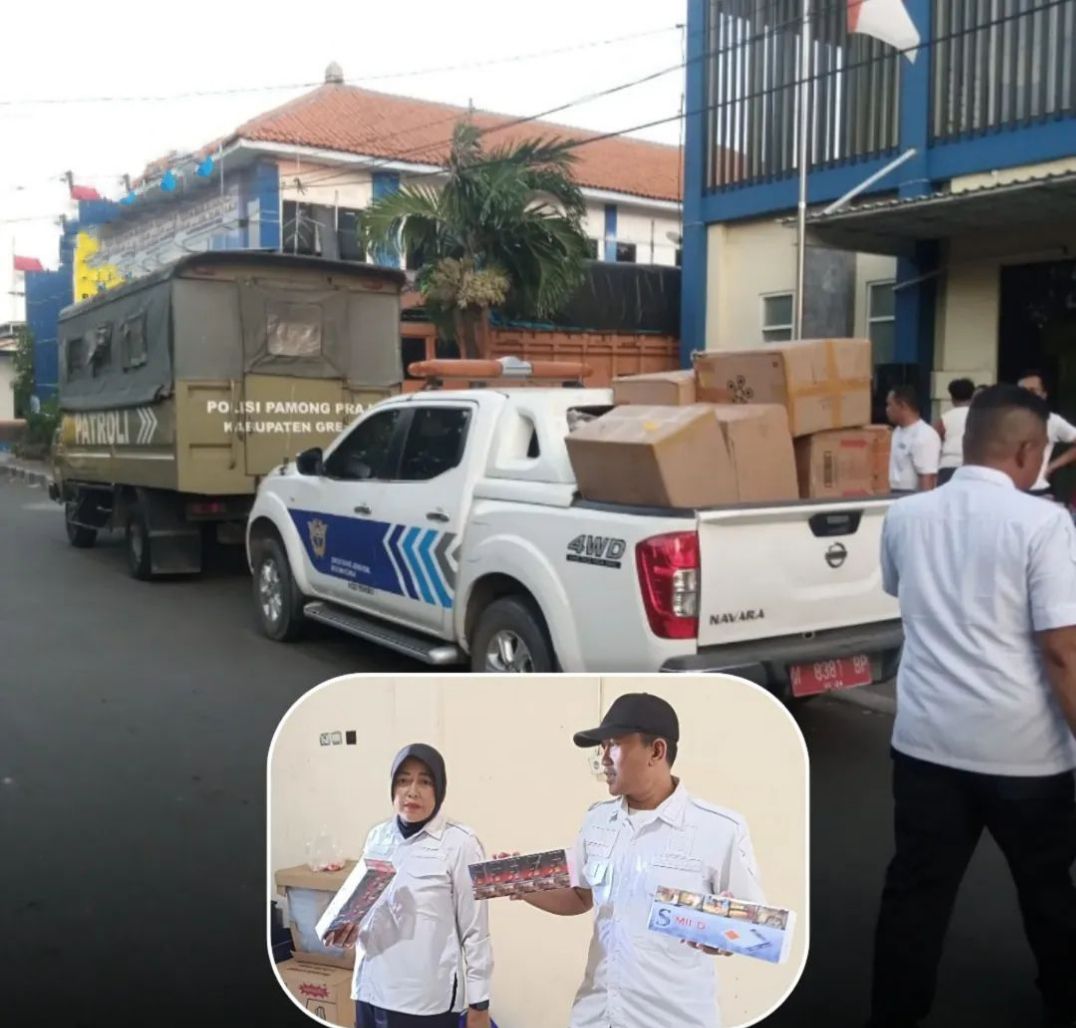 Operasi Gabungan Satpol PP dan Bea Cukai Gresik Bongkar Gudang Rokok Ilegal di Cerme, Potensi Kerugian Negara Capai Rp5,2 Miliar