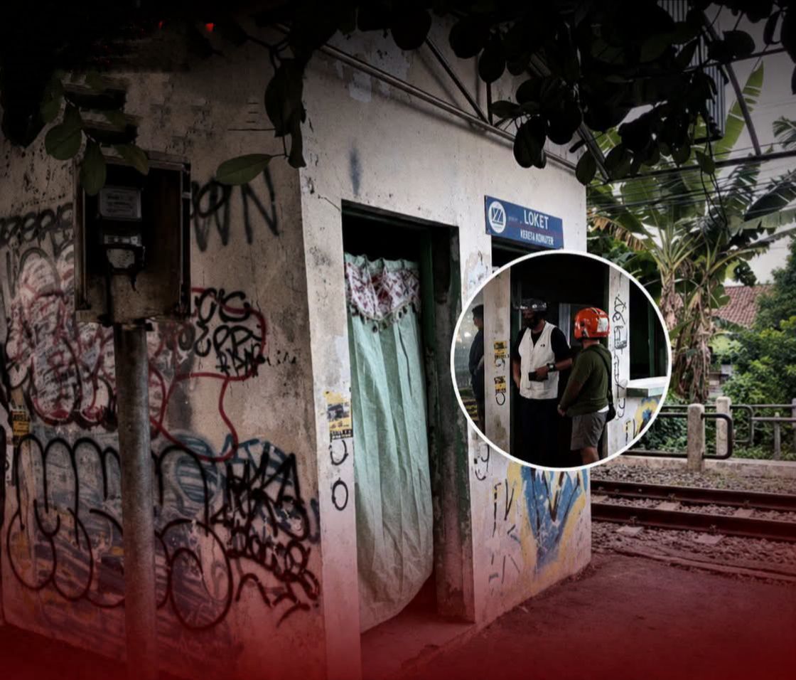 Diduga Jadi Lokasi Aktivitas Asusila, Area Eks Loket KA Sawotratap Sidoarjo Dikeluhkan Warga